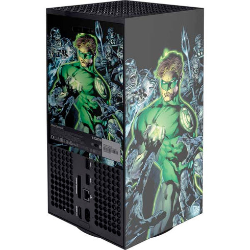 DC Comics Green Lantern Blackest Night, Vol 1 Cover by Ivan Reis XBox Series X Digital Edition Console Skin